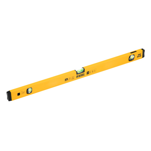 Уровень алюминиевый, магнит, фрезерованный, 3 глазка (1 зеркал.) 0,5 мм/м, 800 мм Denzel по ценам производителя в Краснодаре с доставкой по всей России