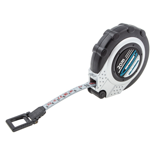 Рулетка геодезическая 20 м х 13 мм, закрытый корпус, металлическая лента, нейлон Gross по ценам производителя в Краснодаре с доставкой по всей России