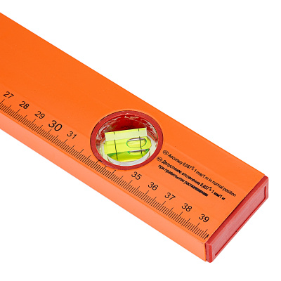 Уровень алюминиевый, 400 мм, 3 глазка, желтый, линейка Sparta по ценам производителя в Краснодаре с доставкой по всей России