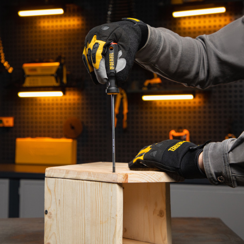 Отвертка PH1х150 мм, CrV, трехкомпонентная рукоятка Denzel по ценам производителя в Краснодаре с доставкой по всей России