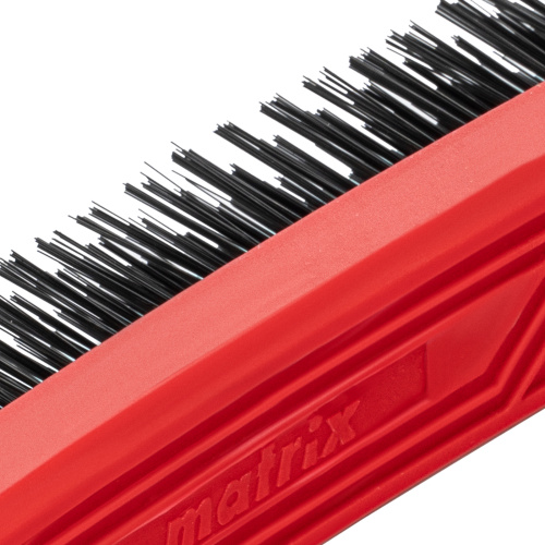 Щетка зачистная шестирядная, плоская, пластиковая Matrix по ценам производителя в Краснодаре с доставкой по всей России