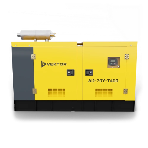 Дизельный генератор Vektor AD-70Y-T400 в шумозащитном кожухе с АВР по ценам производителя в Краснодаре с доставкой по всей России