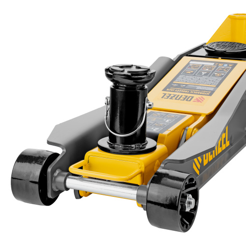 Домкрат гидравлический подкатной, 2/3 т, 98-770 мм, быстрый подъем, низ. подхват, проф, SUV Denzel по ценам производителя в Краснодаре с доставкой по всей России