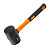 Киянка резиновая, 680 г, черная резина, фибергласовая рукоятка Sparta по ценам производителя в Краснодаре с доставкой по всей России