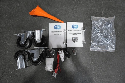 Генератор дизельный 7,0 кВт 220В с электростартером и колесами TOR KM7000D по ценам производителя в Краснодаре с доставкой по всей России