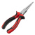 Круглогубцы Nickel, 160 мм, никелированные, двухкомпонентные рукоятки Matrix по ценам производителя в Краснодаре с доставкой по всей России