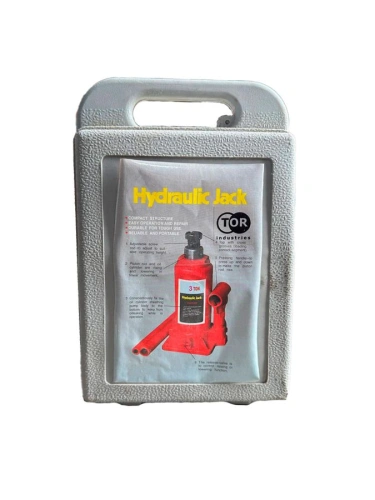 Домкрат гидравлический TOR ДГ-3 г/п 3,0 т (в пластиковом кейсе) по ценам производителя в Краснодаре с доставкой по всей России
