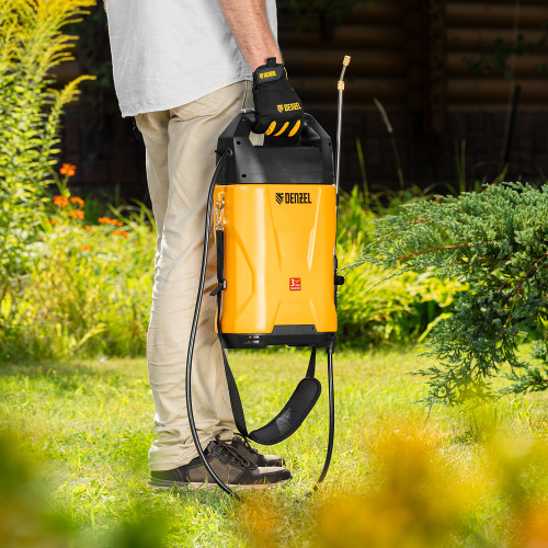 Опрыскиватель аккумуляторный D-8LI, 8 л, 12 В, 2 Ач Denzel по ценам производителя в Краснодаре с доставкой по всей России