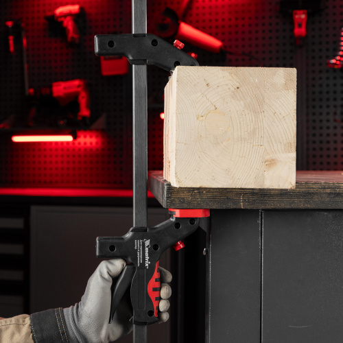 Струбцина универсальная F-образная, 760 х 1065 х 90 мм, пластмассовый корпус Matrix по ценам производителя в Краснодаре с доставкой по всей России