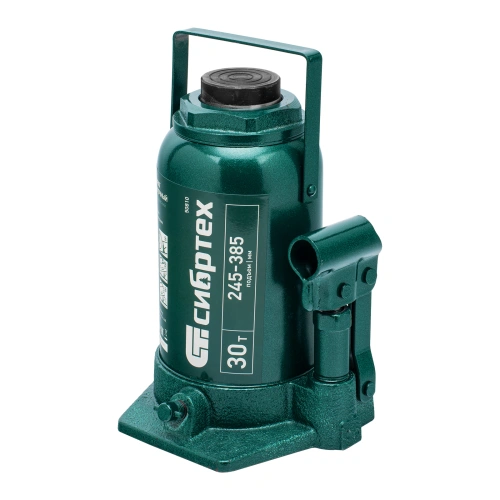 Домкрат гидравлический бутылочный, 30 т, 245-385 мм Сибртех по ценам производителя в Краснодаре с доставкой по всей России