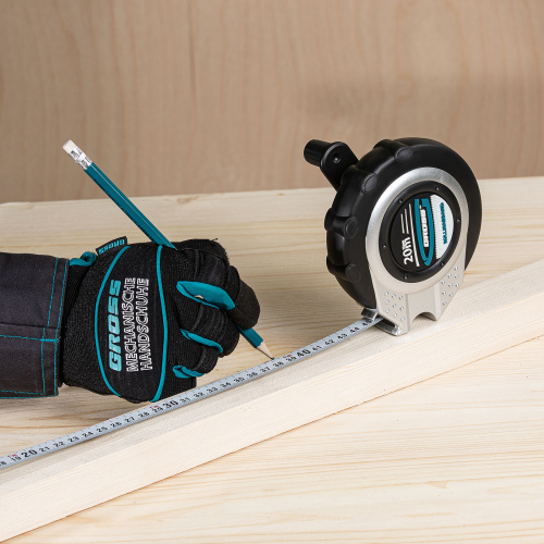 Рулетка геодезическая 20 м х 13 мм, закрытый корпус, металлическая лента, нейлон Gross по ценам производителя в Краснодаре с доставкой по всей России