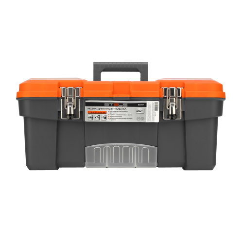 Ящик для инструмента с мет. замками 20", 510х255x225 мм Stels по ценам производителя в Краснодаре с доставкой по всей России