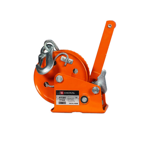 Лебедка барабанная ручная FD 0,5 т 10 м СибТаль по ценам производителя в Краснодаре с доставкой по всей России