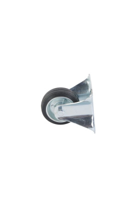 Колесо неповоротное усиленное резина FRC 93 80 мм по ценам производителя в Краснодаре с доставкой по всей России