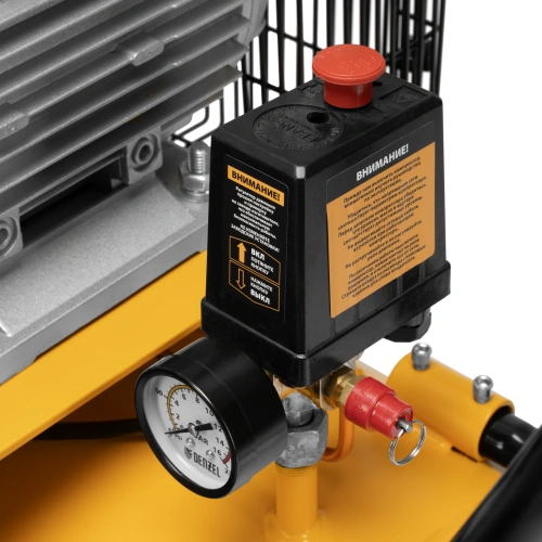 Компрессор воздушный рем. привод BCV 4000-T/200, 4,0 кВт, 200 литров, 690 л/мин Denzel по ценам производителя в Краснодаре с доставкой по всей России