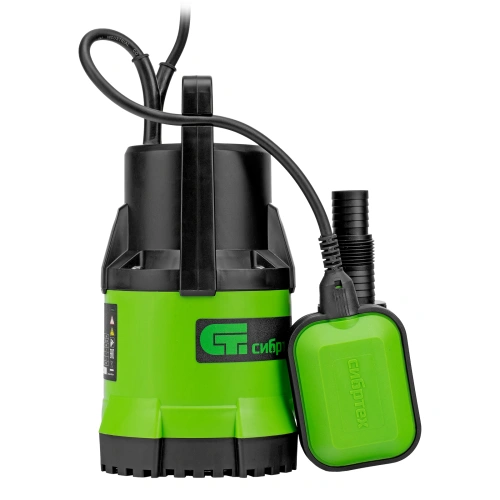 Дренажный насос для чистой воды СДН300-5, 300 Вт, напор 6.5м, 6500 л/ч Сибртех по ценам производителя в Краснодаре с доставкой по всей России