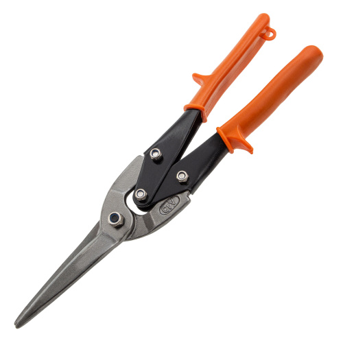 Ножницы по металлу, удлиненные, 290 мм, пряморежущие, обрезиненные рукоятки Sparta по ценам производителя в Краснодаре с доставкой по всей России