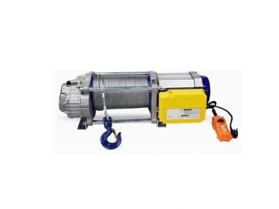 Лебедка электрическая 1000кг 100м с канатом 220В алюминиевый корпус TOR KCD(А) по ценам производителя в Краснодаре с доставкой по всей России