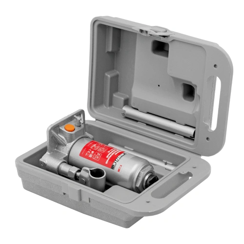 Домкрат гидравлический бутылочный, 3 т, h подъема 178-343 мм, в пластиковом кейсе Matrix по ценам производителя в Краснодаре с доставкой по всей России