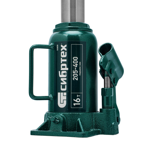 Домкрат гидравлический бутылочный, 16 т, 205-400 мм Сибртех по ценам производителя в Краснодаре с доставкой по всей России