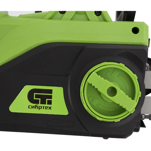 Пила цепная электрическая ПЦЭ-1800П с поперечным двигателем, 1.8 кВт, 14'' (35 см) Сибртех по ценам производителя в Краснодаре с доставкой по всей России