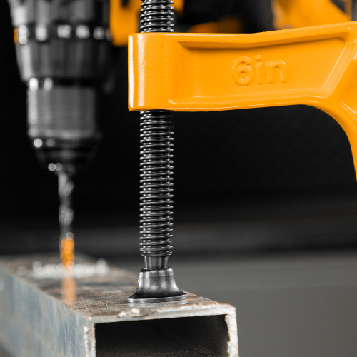 Струбцина G-образная, усиленная, 150 мм Denzel по ценам производителя в Краснодаре с доставкой по всей России