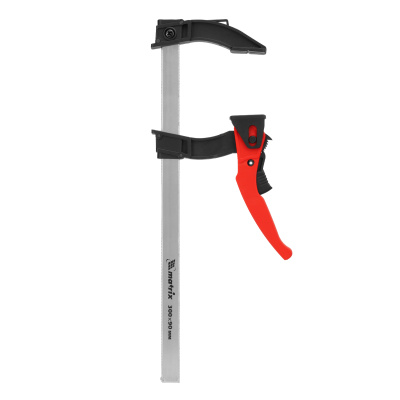 Струбцина реечная быстрозажимная, пластиковый корпус рычажно-храповой механизм, 300 х 90 х 390 мм, штанга 5 х 20 мм Matrix по ценам производителя в Краснодаре с доставкой по всей России