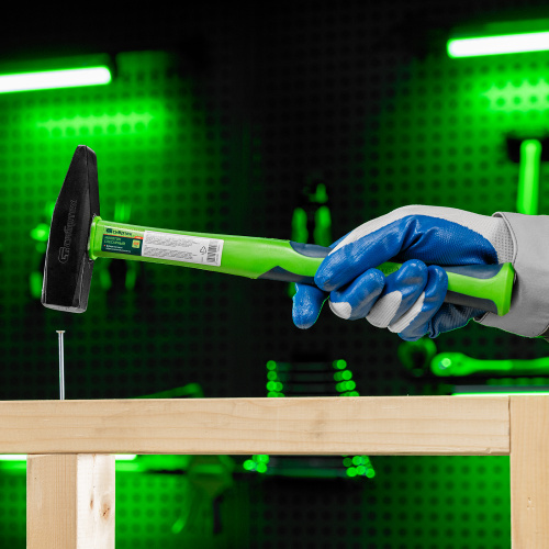 Молоток слесарный, 600 г, фибергласовая обрезиненная рукоятка Сибртех по ценам производителя в Краснодаре с доставкой по всей России