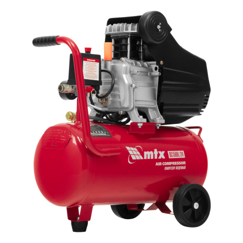 Компрессор воздушный DC1500L/24, 1,5 кВт, 24 л, 210 л/мин MTX по ценам производителя в Краснодаре с доставкой по всей России