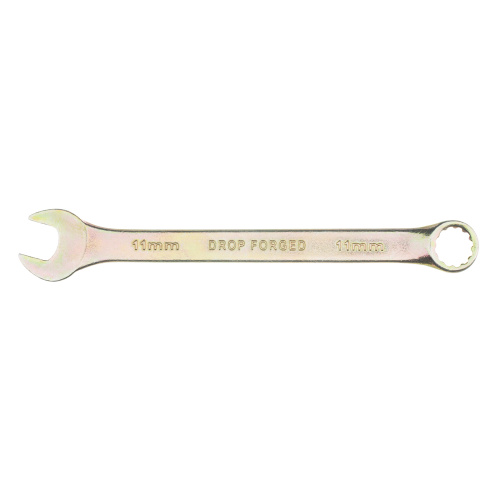 Ключ комбинированный, 11 мм, желтый цинк Сибртех по ценам производителя в Краснодаре с доставкой по всей России