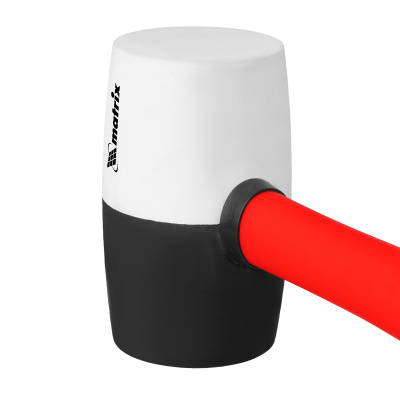 Киянка резиновая, 680 г, черно-белая резина, фибергласовая рукоятка Matrix по ценам производителя в Краснодаре с доставкой по всей России