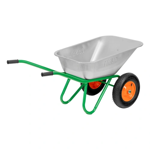 Тачка садово-строительная, 2-х колесная, усиленная, грузоподъемность 320 кг, объем 100 л Palisad по ценам производителя в Краснодаре с доставкой по всей России