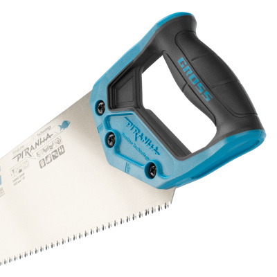 Ножовка по дереву "Piranha", 450 мм, 7-8 TPI, зуб-3D, каленый зуб, двухкомпонентная рукоятка Gross по ценам производителя в Краснодаре с доставкой по всей России