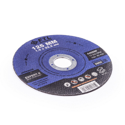 Круг отрезной по металлу FTL Expert II 125 х 1,6 х 22,2 мм A46SBF по ценам производителя в Краснодаре с доставкой по всей России