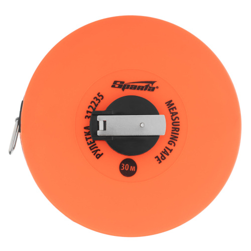 Рулетка геодезическая, 30 м х 12,5 мм, лента ПВХ, закрытый круглый корпус Sparta по ценам производителя в Краснодаре с доставкой по всей России