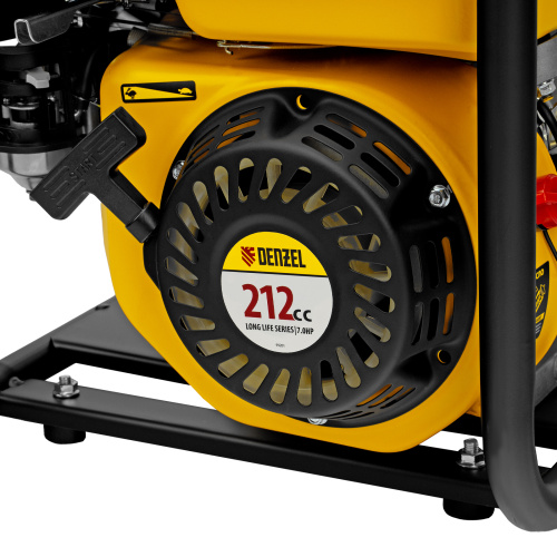 Мотопомпа бензиновая для чистой воды PX-50, 7 л.с, 2", 600 л/мин, глубина 8 м, напор 30 м Denzel по ценам производителя в Краснодаре с доставкой по всей России