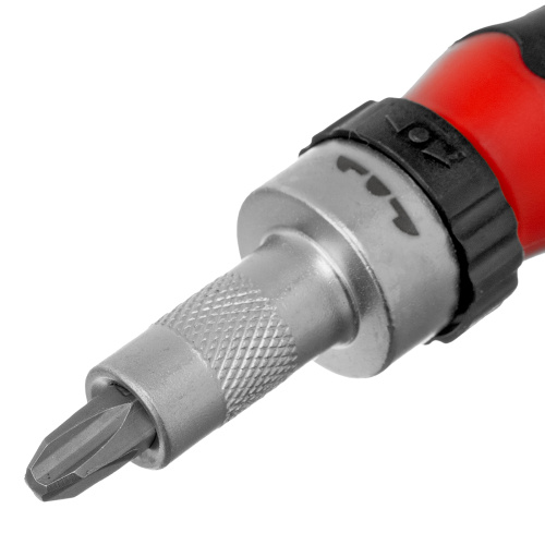 Отвертка реверсивная с набором бит и насадок торцевых, CrV, 1/4, 16 шт Matrix по ценам производителя в Краснодаре с доставкой по всей России