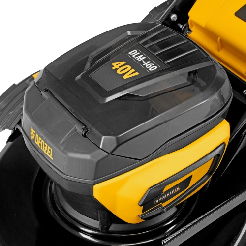 Газонокосилка аккумуляторная бесщет. DLM-460, 460 мм, травосб. 65 л., Li-Ion, 40 В Denzel по ценам производителя в Краснодаре с доставкой по всей России