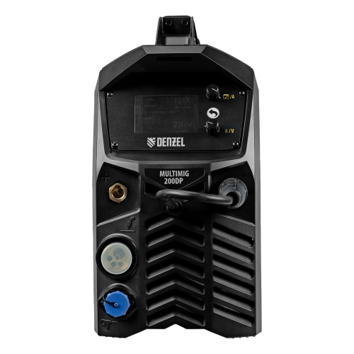 Аппарат инвертор. полуавтомат. сварки MultiMIG-200DP Synergy Double Pulse, 200 А, ПВ 80% Denzel по ценам производителя в Краснодаре с доставкой по всей России
