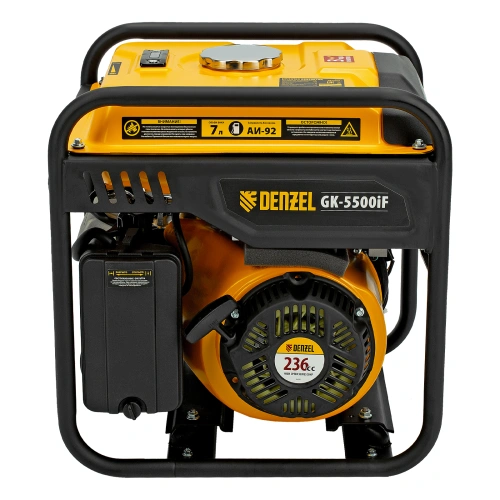 Генератор инверторный GK-5500iF, 5,5 кВт, 230 В, ручной старт DENZEL по ценам производителя в Краснодаре с доставкой по всей России