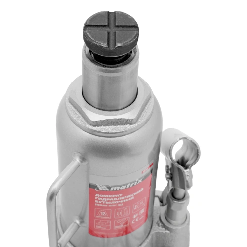 Домкрат гидравлический бутылочный, 12 т, h подъема 230-465 мм Matrix по ценам производителя в Краснодаре с доставкой по всей России