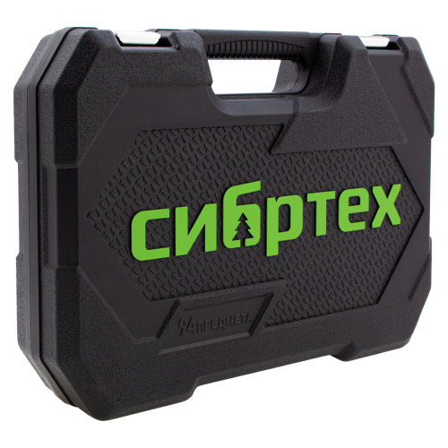 Набор инструментов 108 предметов, CrV, 1/2", 1/4" Сибртех по ценам производителя в Краснодаре с доставкой по всей России