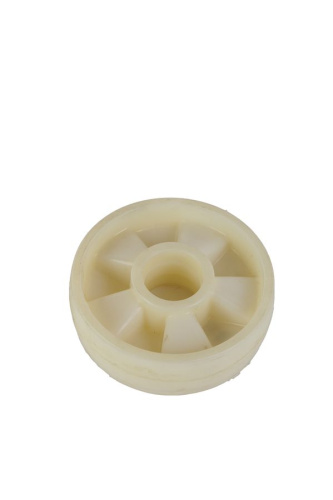 Колесо нейлоновое 160х50 мм без подшипника для тележек гидравлических JC/DF-III/DB/BFC по ценам производителя в Краснодаре с доставкой по всей России