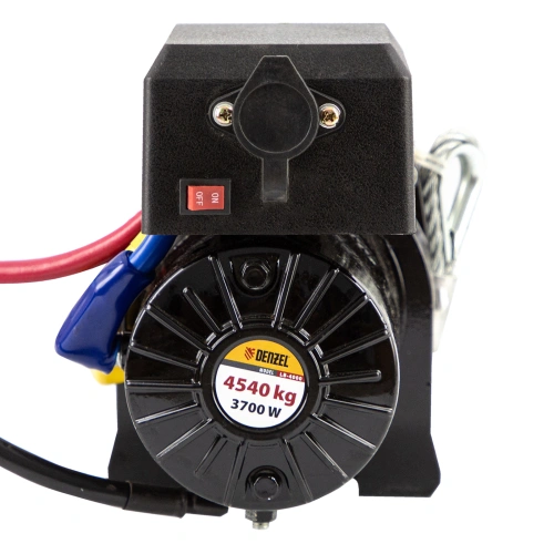 Лебедка автомобильная электрическая LB-4000, 4.5 т, 3.7 кВт, 12 В Denzel по ценам производителя в Краснодаре с доставкой по всей России