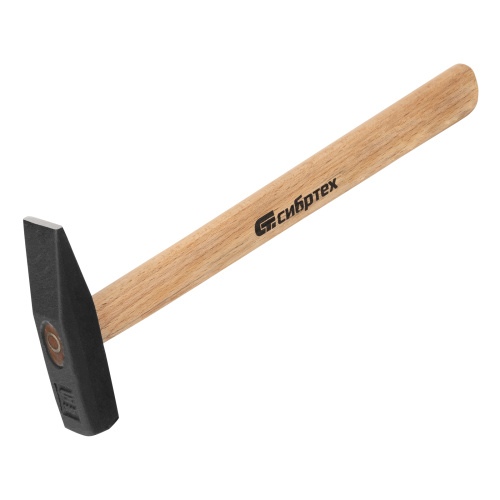 Молоток слесарный 300 г, квадратный боек, деревянная рукоятка Сибртех по ценам производителя в Краснодаре с доставкой по всей России