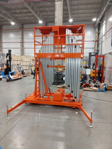 Подъемник мачтовый аккумуляторный 250 кг, 12/14 м, 24/80 В/Ач TOR GTWY12-320 DC 3-мачтовый по ценам производителя в Краснодаре с доставкой по всей России