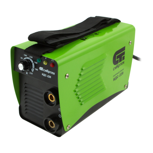 Аппарат инверторный дуговой сварки ИДС-220, 220 А, ПВ 80%, диаметр электрода 1.6-5 мм Сибртех по ценам производителя в Краснодаре с доставкой по всей России