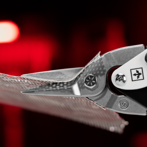 Ножницы по металлу, 250 мм, прямой рез, сталь CRMO, двухкомпонентные рукоятки, PRO Matrix по ценам производителя в Краснодаре с доставкой по всей России