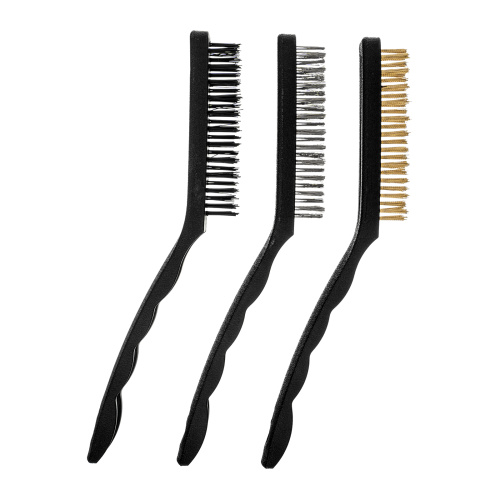 Набор щеток, 3 шт, металлические с пластмассовой ручкой, большие Matrix по ценам производителя в Краснодаре с доставкой по всей России