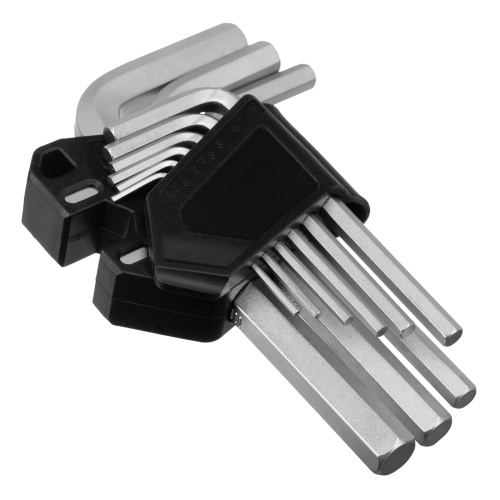 Набор ключей имбусовых, HEX, 1,5-10 мм, CrV, 9 шт. Сибртех по ценам производителя в Краснодаре с доставкой по всей России